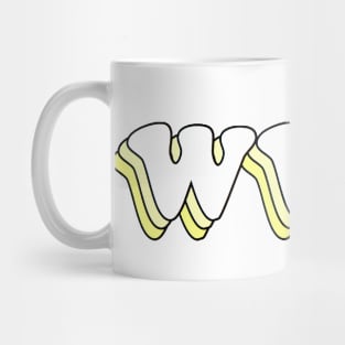 what would jesus say (yellow) Mug